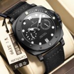 Stylish Multifunctional Waterproof Casual Trendy Luminous Mens Quartz Watch - Image 5