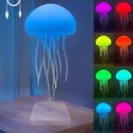 Rotating Jellyfish Lamp RGB LED – Decorative Lamp for Kids Room, Living Room