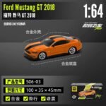 Premium CCA Ford mustang GT 2018 die-cast collectible model car in Built with metal body, realistic detailing,Perfect for collectors, gifting, and kids.