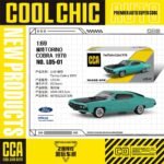CCA 1:69 Scale Ford Torino Cobra 1970 Die-Cast Model Car – Collectible Miniature