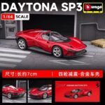 Bburago Ferrari Daytona SP3 1:64 Die-Cast Model Car – Collectible Miniature