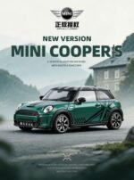 MINI Cooper S 1:24 officially licensed die-cast model car